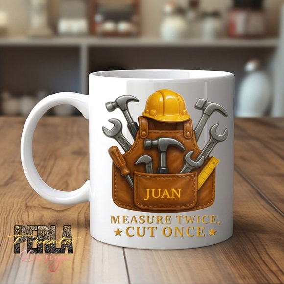 Dog Groomer Mug with Pink Apron Design - Picture 8 of 9